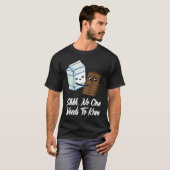 No One Needs To Know  Chocolate Milk Food  Graphic T-shirt (Voorkant volledig)