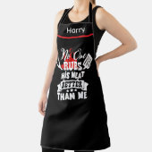 No One Rubs His Meat Better Funny BBQ Grill Gift Schort (Insitu)