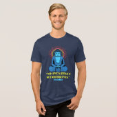 No One Saves Us But Ourselves – Buddha Quote Shirt (Voorkant volledig)