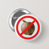 No Onion Trucker Hat Ronde Button 5,7 Cm (Voorkant /achterkant)