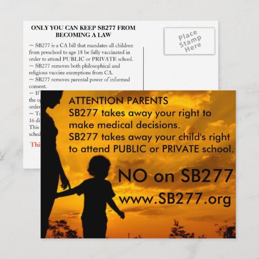 NO op briefkaart SB277 (Voorkant / Achterkant)