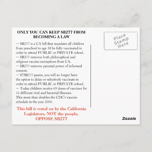 NO op briefkaart SB277 (Achterkant)