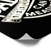 No Other Dad Can Measure Up Men Funny Fathers Day  Poster (Hoek)