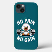 No Pain No Gain Gym Duck iPhone 13 Case-Mate iPhone Case (Achterkant)