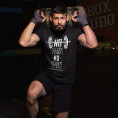 No Pain No Gain Hantel Motiv T-shirt