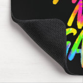 No Pain No Gain Motivatie Gym Humor Tie Dye Wei Muismat (Hoek)