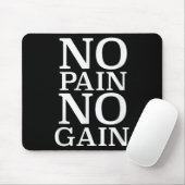 No Pain No Gain Motivation  Muismat (Met muis)