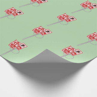 No parking anarchy sign cadeaupapier