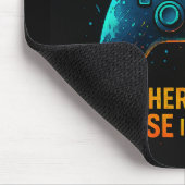 No Pause — Color Splash Gamer Controller Muismat (Hoek)