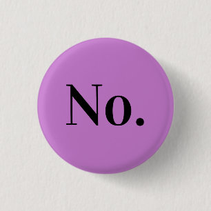 NO-pen Ronde Button 3,2 Cm