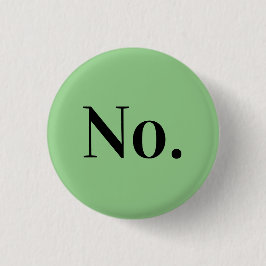 NO Pin Ronde Button 3,2 Cm