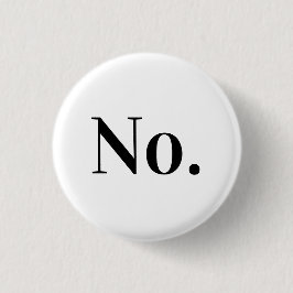 NO Pin Ronde Button 3,2 Cm