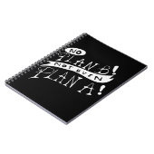 No Plan B Not Even Plan A Notitieboek (Linkerzijde)