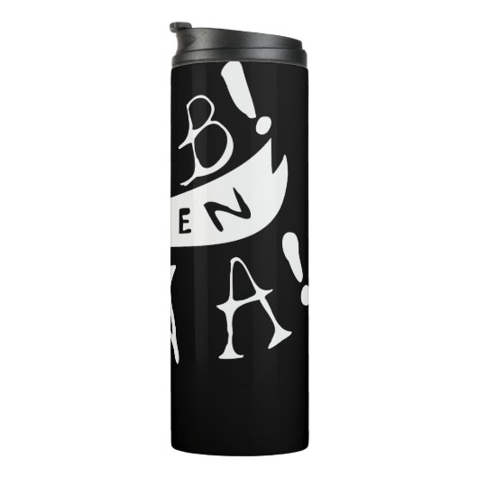 No Plan B Not Even Plan A Thermosbeker (Geroteerd rechts)