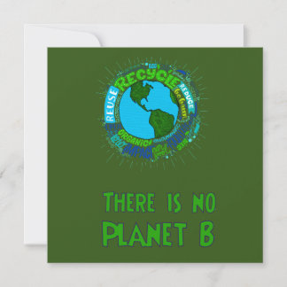 no Planet B Kaart