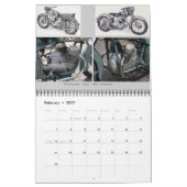 NO PORK 2013 Vee Twin Motorcycle Engine Agenda Kalender (Feb 2027)