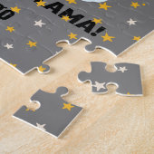 No-Prob-Llama Funny Cute Llama met sterren Legpuzzel (Zijkant)