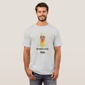 No-Prob-Llama Funny Cute Llama met sterren T-shirt (Voorkant volledig)