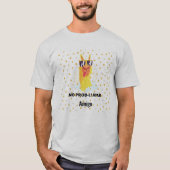 No-Prob-Llama Funny Cute Llama met sterren T-shirt (Voorkant)