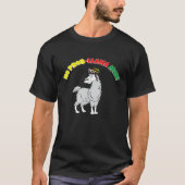 No Prob Llama Mon Reggae Jamaica Rasta Pun T-shirt (Voorkant)