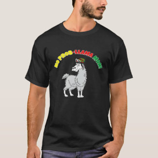 No Prob Llama Mon Reggae Jamaica Rasta Pun T-shirt
