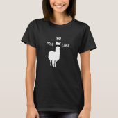 No Problama llama  1 T-shirt (Voorkant)