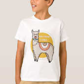 No problem llama t-shirt (Voorkant)