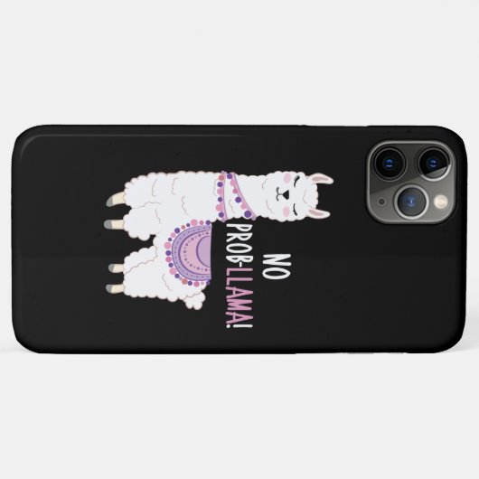 No Probllama Llama Case-Mate iPhone Case (Achterkant (horizontaal))