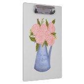 No rain no flowers watering can with flowers klembord (Rechts)