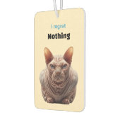 No regret Sphynx Cat Luchtverfrisser (Links)