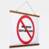 NO Repugs Hangend Wandkleed (Gebogen)