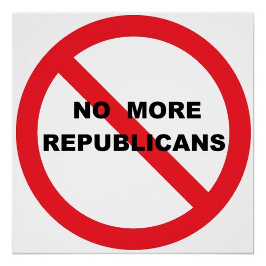 NO Repugs Perfect Poster (Voorkant)