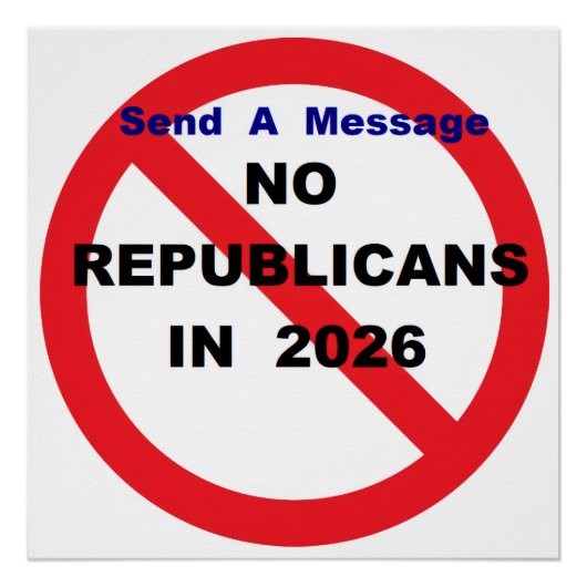 NO Repugs Perfect Poster (Voorkant)