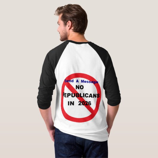 "NO REPUGS" T-SHIRT (Achterkant volledig)
