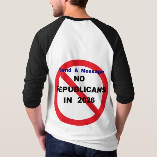 "NO REPUGS" T-SHIRT (Achterkant)