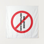 No Repugs Wandkleed (Voorkant (horizontaal))