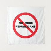 No Repugs Wandkleed (Voorkant)