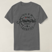 No reward without offer t-shirt (Design voorkant)