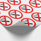 NO Roking Sign - Brits signaal Cadeaupapier (Hoek)