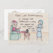 "No Room at the Inn" Postcard Briefkaart (Voorkant / Achterkant)