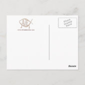 "No Room at the Inn" Postcard Briefkaart (Achterkant)