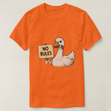 No Rules Gans Krachtige Rebel T-Shirt