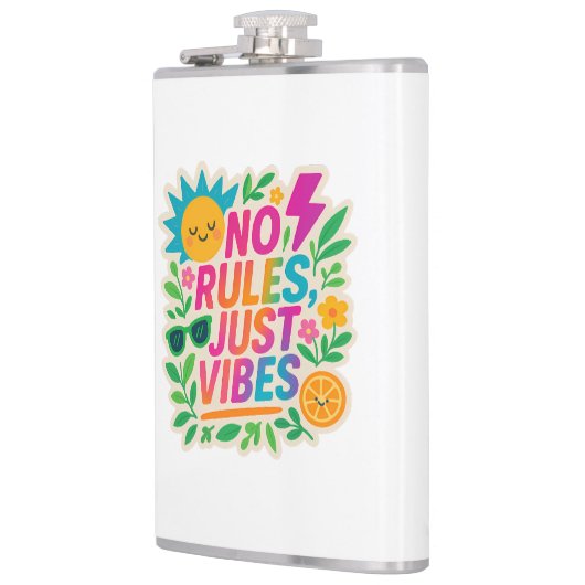 No Rules Just Vibes – Neon Gradient Kawaii-Punk Ty Heupfles (Links)