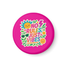 No Rules Just Vibes – Neon Gradient Kawaii-Punk Ty