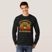 No Runway No Problem   Helicopter Pilots T-shirt (Voorkant volledig)
