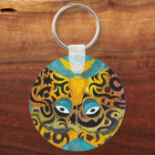 No Seeing Moth Sleutelhanger (Achterkant)