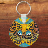 No Seeing Moth Sleutelhanger (Voorkant)