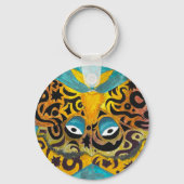 No Seeing Moth Sleutelhanger (Achterkant)