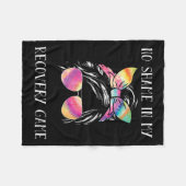 No Shame In My Recovery Game Motivational Emwermen Fleece Deken (Voorkant (Horizontaal))