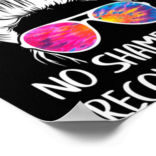 No Shame In My Recovery Game Sobriety Aa Na Anni  Poster (Hoek)